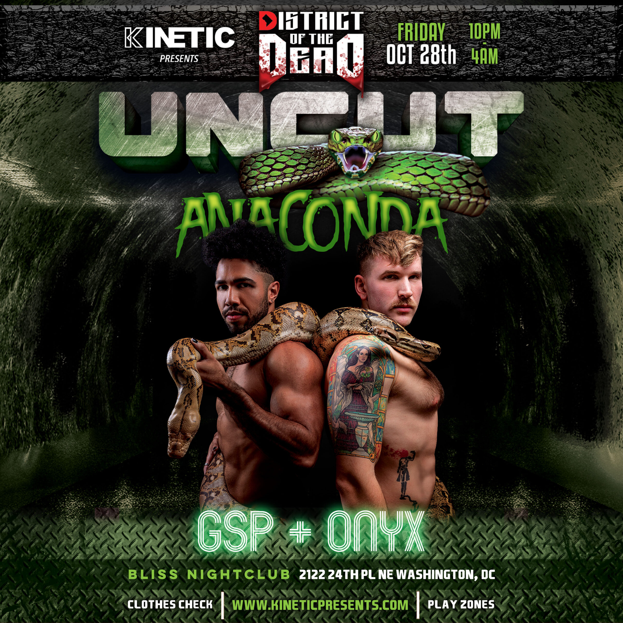 UNCUT: Anaconda with DJs GSP & ONYX - KINETIC Presents